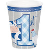 Creative Converting - Verres 9Oz (8) - Fête À La Ferme Garçon - Party Shop