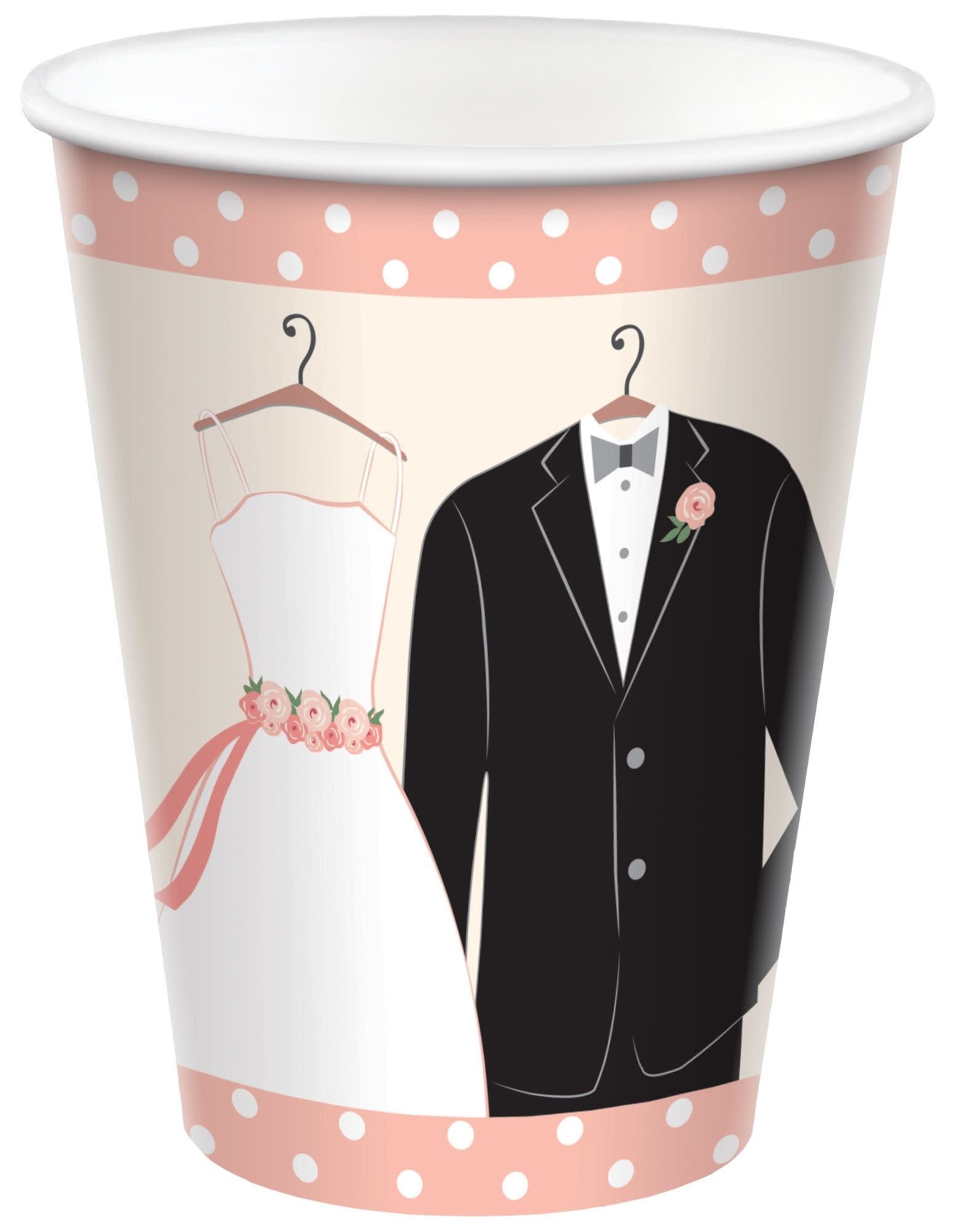 Verres 9Oz (8) - Mariage Party Shop