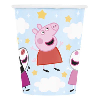 Verres 9Oz (8) - Peppa Pig Party Shop