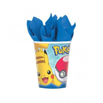 Verres 9Oz (8) - Pokemon Party Shop