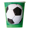 Unique - Verres 9Oz (8) - Soccer - Party Shop