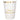 Santex - Verres 9Oz - Joyeux Anniversaire - Blanc et Or (10) - Party Shop