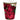 Verres De Carton 9Oz (50) - Poinsettia De Noël Party Shop