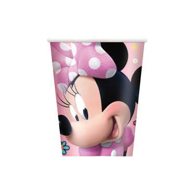 Verres De Carton 9Oz (8) - Minnie Mouse Party Shop