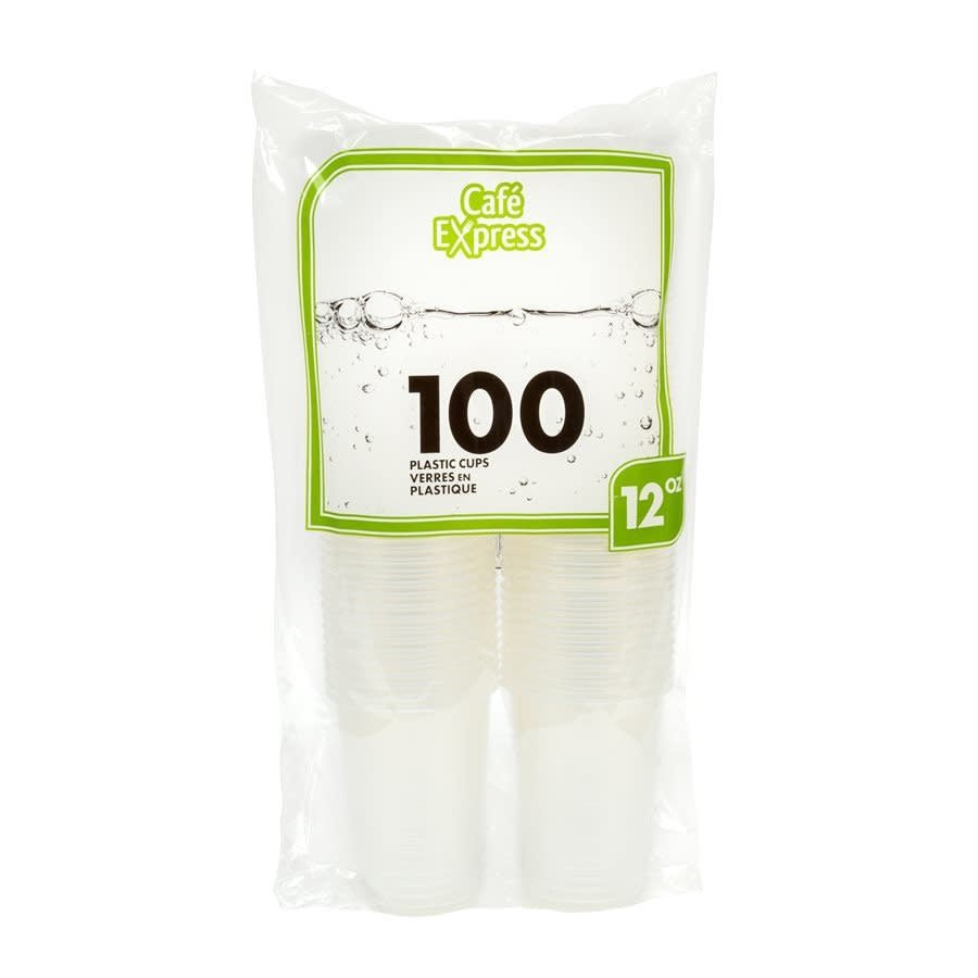 Verres De Plastique 12Oz (100) Party Shop