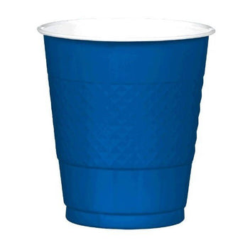 Verres De Plastique 12Oz (20) - Bleu Royal Party Shop