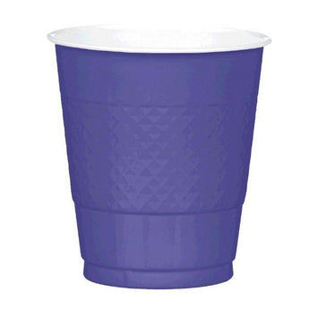 Verres De Plastique 12Oz (20) - Mauve Party Shop