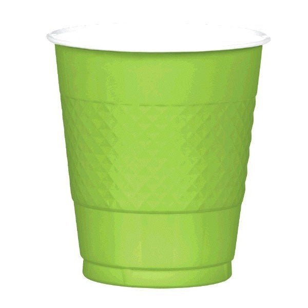 Verres De Plastique 12Oz (20) - Vert Lime Party Shop