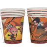 PARTY SHOP - Verres En Carton 9Oz (10) - Naruto - Party Shop