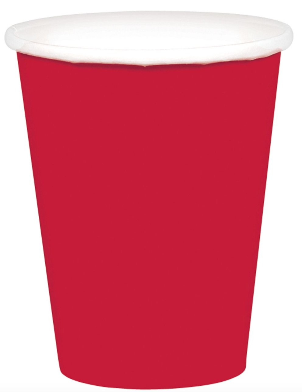 Verres En Carton 9Oz (20) - Rouge Party Shop