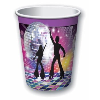 Verres En Carton 9Oz (8) - Disco Party Shop