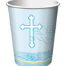 Creative Converting - Verres En Papier 9Oz (8) - Colombe Bleu - Party Shop