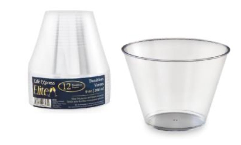 Verres Transparents 9Oz (12) Party Shop