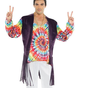 Veste Tie Dye Adulte - Homme Party Shop