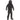 Warcore Fighter child costume with hooded jumpsuit, tactical vest, gloves, knee pads, and mask – perfect for Halloween, action-themed parties, or cosplay. - FunWorld - Party shop