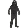 Warcore Fighter child costume with hooded jumpsuit, tactical vest, gloves, knee pads, and mask – perfect for Halloween, action-themed parties, or cosplay. - FunWorld - Party shop
