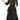 Wicked Queen costume for girls – black hooded gown with coffin drape skirt and hoop – perfect for gothic Halloween or dark fairytale look - FunWorld - Party Shop