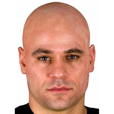 Woochie deluxe natural bald cap in skin tone – professional-quality latex for realistic bald look, ideal for cosplay, theater, and Halloween makeup - Cinema secrets - Party Shop