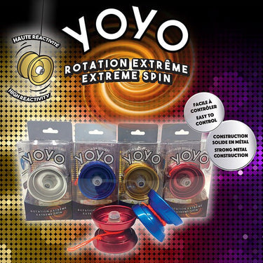 Groupe Ricochet - Yoyo En Métal (4 Couleurs Assorties) - Party Shop