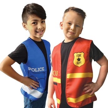 Vestes Enfants (4) - Pompier Police - Party Shop