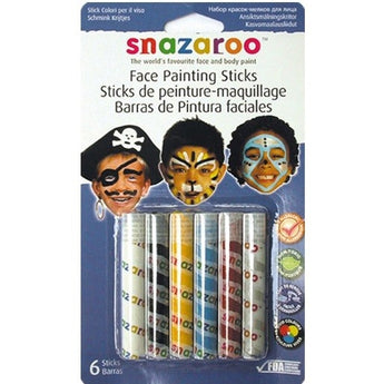 Snazaroo Crayons De Maquillages - Garçon - Party Shop