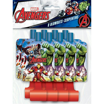 Soufflets (8) - Avengers De Marvel - Party Shop