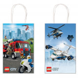 Sacs En Papier - Lego City (8) - Party Shop