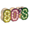 Santex - 80'S Chiffres Lumineux Led Multicolore - Party Shop