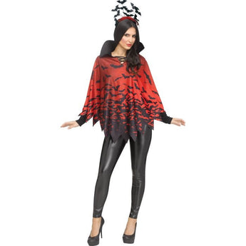 Poncho Adulte - Vampire - Party Shop