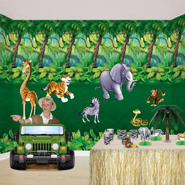 Beistle Co. - Accessoires (6)  - Animaux De La Jungle - Party Shop