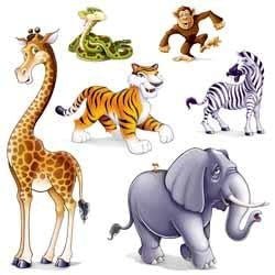 Accessoires (6) - Animaux De La JungleParty Shop