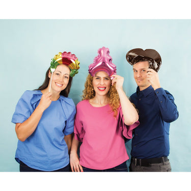 Creative Converting - Accessoires Pour Photo En Ballons (3) - Perruques Amusantes - Party Shop