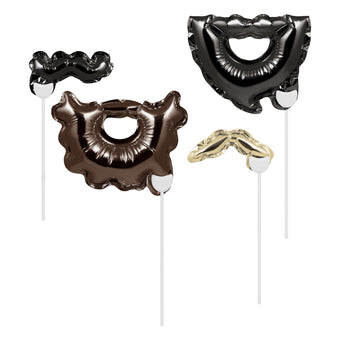Accessoires Pour Photo En Ballons (4) - Barbe/Moustache Party Shop