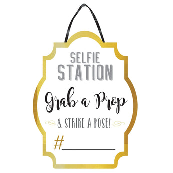 Affiche Photobooth - Station À Selfie - Party Shop