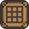Unique - Assiette Carré 9Po - Pixel (Minecraft) - Party Shop