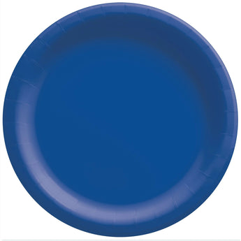Assiette De Carton 7Po (50) - Bleu Royal - Party Shop