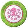 Creative Converting - Assiettes 7Po (8) - Baleines Roses Shower - Party Shop