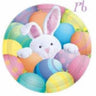 Amscan - Assiettes 7Po (8) - Oeufs & Lapin De Pâque - Party Shop
