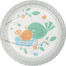 Creative Converting - Assiettes 7Po (8) - Oisillons Bleus - Party Shop