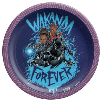 Assiettes 7Po (8) - Wakanda Forever Party Shop