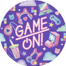 Creative Converting - Assiettes 9 Po (8) Game On - Jeux Videos - Party Shop