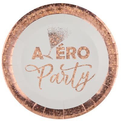 Assiettes 9Po (10) - Apéro Party BlancParty Shop