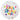 Santex - Assiettes 9Po (10) -  Joyeux Anniversaire Festif Multicolore - Party Shop