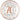 Santex - Assiettes 9Po (10) - Rose Gold 70 Ans - Party Shop