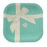 HAVERCAMP - Assiettes 9Po (8) - Cadeau Mariage Turquoise - Party Shop