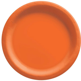 Assiettes De Carton 10Po (20) - OrangeParty Shop