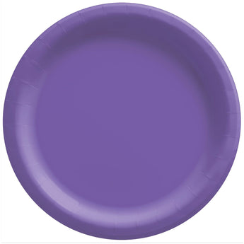 Assiettes De Carton 7Po (50) - Nouveau Mauve Party Shop