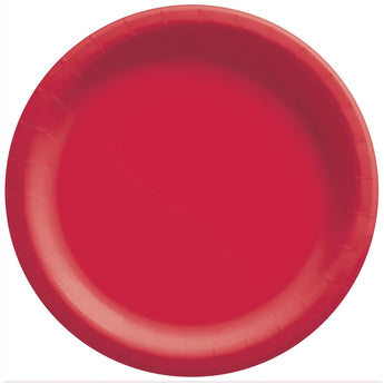 Assiettes De Carton 7Po - Rouge Pomme Party Shop