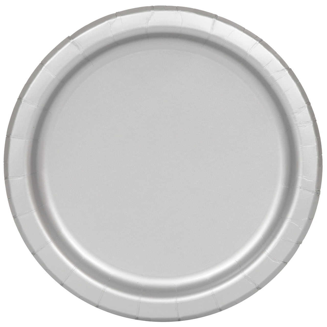 Assiettes En Carton 7Po (16Ct) - Argent Party Shop