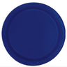 Unique - Assiettes En Carton 7Po (20Ct) Bleu Navy - Party Shop